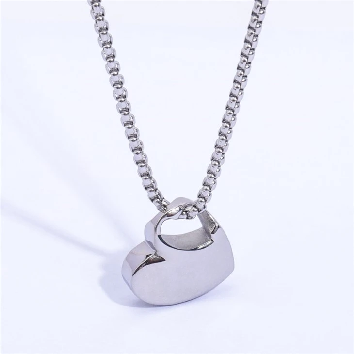 cremation heart pendant