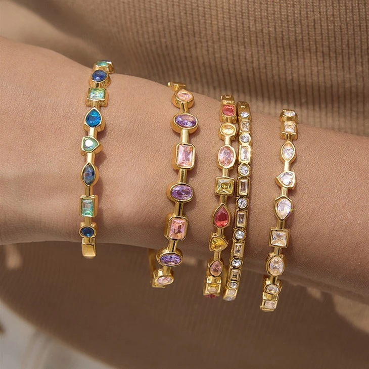 Marglitur CZ armband