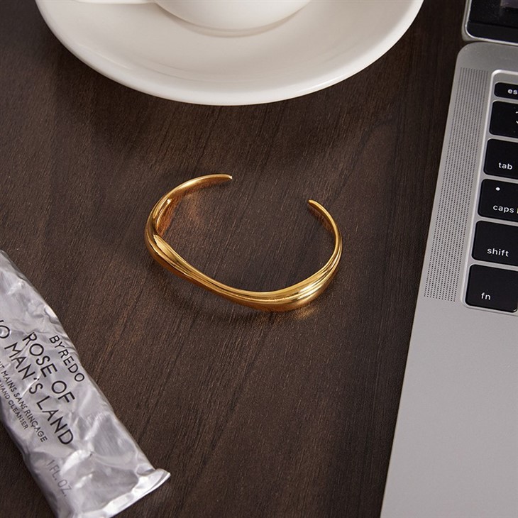 Wave Open Bangle best